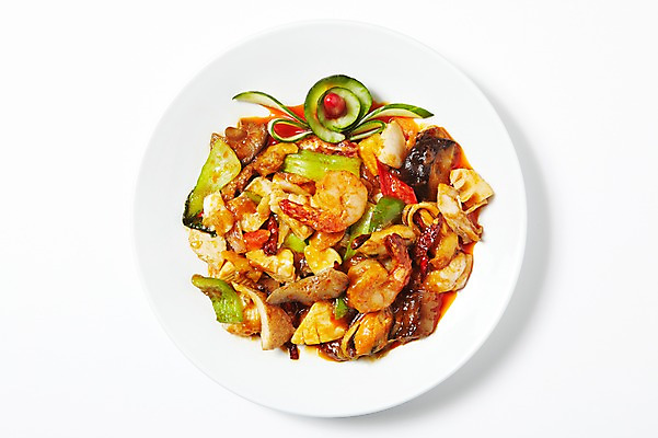 포토 JPG 그릇 식기 접시 음식 외국문화 채소 오이 새우 중국문화 실내 육류 요리 사람없음 장식 중식 식사 해물요리 해산물 해삼 죽순 팔보채 국내포토 동양문화 문화 식재료 갑각류 내부 파일형식