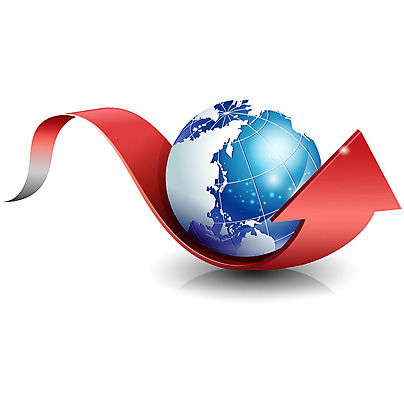 아이콘 화살표 지구 비즈니스 입체아이콘 사람없음 그래픽 세계 디지털 구 원형 발전 방향 사이버 상승 비즈니스아이콘 디지털아이콘 2D아이콘 AI파일 도형 컨셉 입체 파일형식 벡터