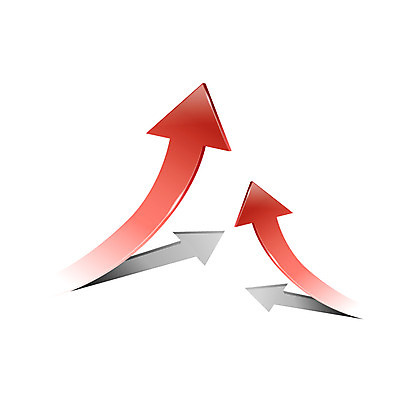 아이콘 화살표 비즈니스 입체아이콘 사람없음 그래픽 세계 디지털 발전 방향 사이버 상승 비즈니스아이콘 디지털아이콘 2D아이콘 AI파일 컨셉 입체 파일형식 벡터