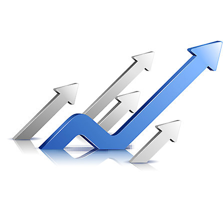 아이콘 화살표 비즈니스 입체아이콘 사람없음 그래픽 디지털 발전 방향 사이버 상승 비즈니스아이콘 디지털아이콘 2D아이콘 AI파일 컨셉 입체 파일형식 벡터