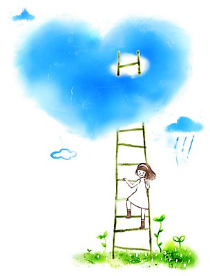 전신 PSD 식물 구름 여자 어린이 액자 백그라운드 일러스트 사다리 프레임 사랑 틀 한명 서기 미소 웃음 사람 소녀 10대 새싹 하트 여자만 여자한명만 소녀만 국내일러스트 자연요소 모양 1 감정 모션 청소년 표정 도구 어린이만 파일형식