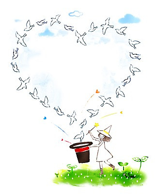 전신 PSD 식물 동물 구름 모자 여자 어린이 액자 백그라운드 일러스트 조류 프레임 사랑 틀 한명 서기 미소 웃음 사람 소녀 10대 새싹 공연 마술 마술사 하트 비둘기 쇼 마술사모자 퍼포먼스 마술쇼 여자만 여자한명만 소녀만 국내일러스트 자연요소 모양 모자_잡화 1 잡화 감정 모션 청소년 표정 이벤트 어린이만 파일형식