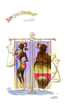 전신 PSD 라이프스타일 여자 실루엣 다이어트 일러스트 건강 그림자 서기 사람 성인 두명 라이프 건강관리 커튼 비교 비만 날씬함 탈의실 여자만 성인여자만 성인만 국내일러스트 컨셉 모션 촬영기법 관리 생활 몸매 파일형식