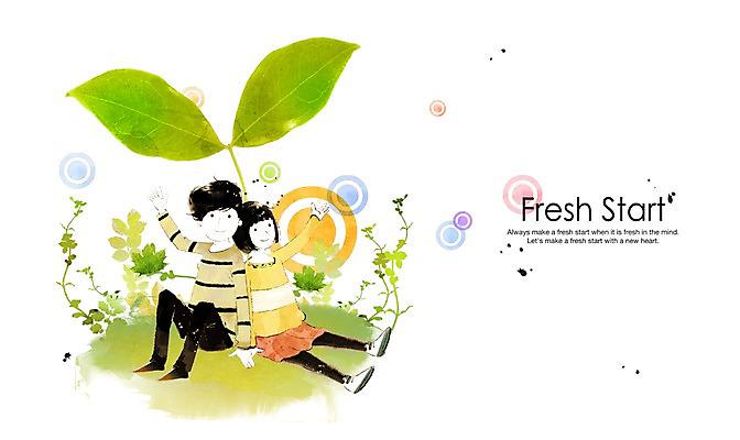 전신 PSD 식물 학생 여자 남자 초등학생 어린이 잎 일러스트 새출발 새로움 희망프로젝트 미소 웃음 사람 앉기 소녀 소년 두명 친구 새싹 물방울무늬 희망 꿈 원형 사회이슈 시작 긍정 새출발프로젝트 어린이만 국내일러스트 도형 감정 컨셉 무늬 관계 모션 표정 출발 파일형식