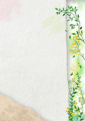 PSD 식물 배너 계절 꽃 종이 백그라운드 잎 일러스트 나뭇잎 안내 프레임 알림판 틀 풍경 사람없음 봄 알림 찢어짐 봄배경 국내일러스트 모션 파일형식