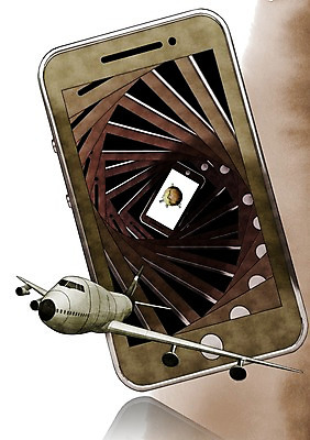 PSD 교통수단 교통 일러스트 통신 모바일 무선통신 비행기 정보기술 사람없음 스마트폰 핸드폰 통신기기 정보 전화기 스마트 편리함 국내일러스트 컨셉 항공교통 대중교통 기술 전자제품 스마트기기 기계 파일형식