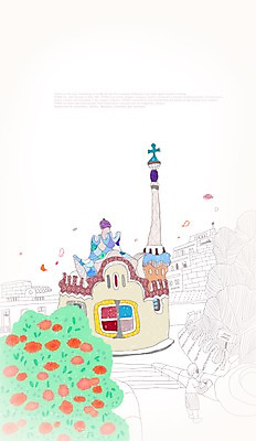 PSD 식물 해외 건축물 사계절 계절 공원 건축 꽃 어린이 해외여행 여행 백그라운드 일러스트 한명 풍경 건물 관광지 봄 세계여행 스페인 세계명소 바르셀로나 구엘공원 어린이만 봄배경 국내일러스트 1 공공시설 유럽 사람 세계 파일형식