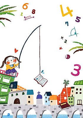 전신 PSD 여자 어린이교육 교육 어린이 백그라운드 일러스트 낚시 한명 미소 웃음 사람 앉기 소녀 건물 책 숫자 마을 수학 낚싯대 가교 여자만 여자한명만 어린이만 소녀만 소녀한명만 국내일러스트 문자 1 건축물 교과목 모션 레저 표정 낚시용품 파일형식