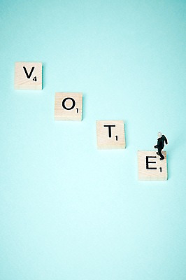 포토 JPG 스튜디오촬영 문자 알파벳 영어 실내 사람없음 목재 단어 모형 블록 미니어처 피규어 사회 투표 선거 사회이슈 유권자 국내포토 나무 컨셉 재료 내부 민주주의 공동체 파일형식