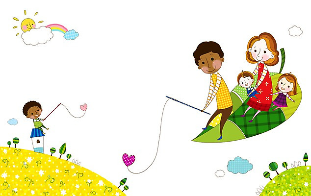 전신 PSD 나무 식물 구름 여자 남자 딸 행복 아들 어린이 무지개 잎 무늬 패턴 일러스트 가족 엄마 낚시 함께함 미소 웃음 앉기 소녀 소년 여러명 성인 부모 태양 물방울무늬 화목 다정 자녀 원형 아빠 낚싯대 다문화 다문화사회 다문화가정 국내일러스트 자연요소 도형 감정 다수 컨셉 관계 모션 레저 표정 사람 사회_공동체 낚시용품 사회이슈 파일형식