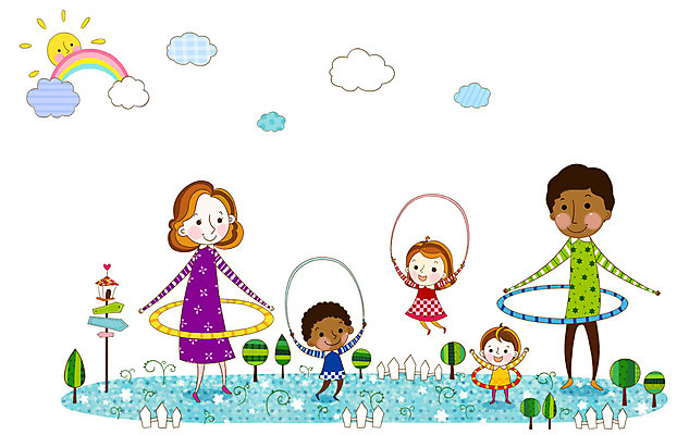 전신 PSD 나무 식물 구름 공원 여자 남자 딸 행복 아들 어린이 무지개 무늬 패턴 일러스트 가족 엄마 함께함 서기 미소 웃음 소녀 소년 여러명 성인 울타리 부모 운동 태양 물방울무늬 화목 다정 자녀 원형 아빠 다문화 줄넘기 훌라후프 다문화사회 다문화가정 국내일러스트 자연요소 도형 공공시설 감정 다수 컨셉 관계 모션 표정 건강 사람 담장 사회_공동체 사회이슈 파일형식