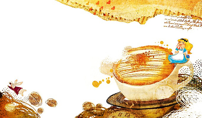 전신 PSD 동물 여자 커피 어린이 일러스트 상상 상상일러스트 한명 미소 웃음 사람 앉기 소녀 컵 판타지 원두 토끼 차 커피잔 찻잔 카푸치노 여자만 여자한명만 어린이만 소녀만 소녀한명만 국내일러스트 1 식기 음료 포유류 모션 잔 표정 반려동물 파일형식