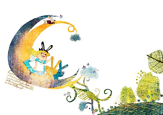 전신 PSD 나무 식물 동물 여자 별 어린이 잎 일러스트 상상 상상일러스트 한명 서기 미소 웃음 사람 소녀 판타지 달 토끼 머리띠 덩굴 초승달 토끼머리띠 절구 방아 여자만 여자한명만 어린이만 소녀만 소녀한명만 국내일러스트 자연요소 1 장신구 포유류 모션 표정 반려동물 도구 파일형식