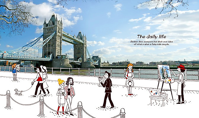 PSD 구름 편집이미지 라이프스타일 커플 여자 남자 길 호수 한쌍 백그라운드 데이트 난간 포토일러 하늘 거리 합성일러스트 미소 웃음 사람 풍경 여러명 성인 라이프 강 쌍 그림 화가 템스강 가교 성인만 이미지편집 자연요소 직업 건축물 다수 관계 잉글랜드 표정 생활 파일형식