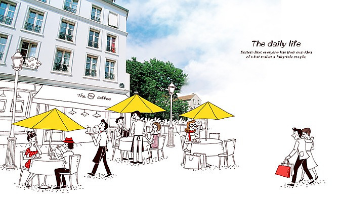 PSD 나무 식물 구름 편집이미지 라이프스타일 커플 여자 남자 선 한쌍 백그라운드 가로등 의자 데이트 탁자 포토일러 하늘 합성일러스트 미소 웃음 사람 풍경 빌딩 여러명 성인 건물 라이프 카페 파라솔 쌍 웨이터 노천카페 성인만 이미지편집 자연요소 직업 건축물 공공시설 가구 다수 관계 표정 생활 상점 파일형식