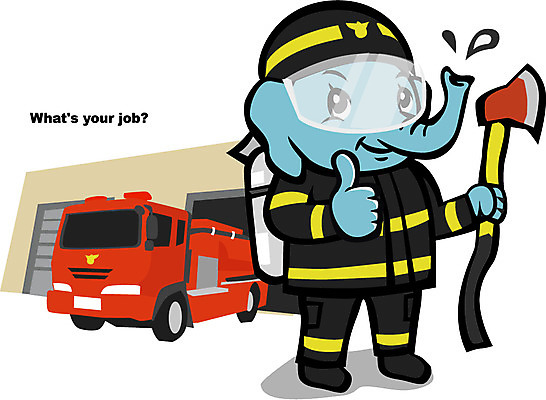 직업 캐릭터 일러스트 자동차 코끼리 직업캐릭터 미소 웃음 손짓 사람없음 물 물방울 최고 소방관 도끼 소방차 일러캐릭터 AI파일 자연요소 육상교통 포유류 모션 표정 구조원 소방 파일형식 벡터