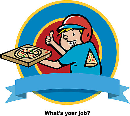 직업 캐릭터 모자 배너 남자 리본 일러스트 홍보캐릭터 프레임 피자 틀 한명 서기 미소 웃음 사람 손짓 상반신 성인 요식업 운송업 끈 최고 배달원 배송 피자배달 피자배달원 음식배달 일러캐릭터 AI파일 1 잡화 산업 모션 패스트푸드 서양음식 표정 파일형식 벡터