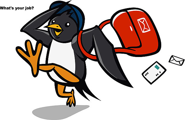 동물 직업 캐릭터 가방 일러스트 홍보캐릭터 조류 편지봉투 사람없음 편지 우편물 우체부 배송 제비 일러캐릭터 AI파일 잡화 봉투 파일형식 벡터