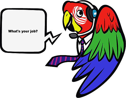 동물 직업 캐릭터 말풍선 일러스트 홍보캐릭터 조류 사람없음 헤드셋 상담원 서비스 상담 앵무새 블루투스헤드셋 생활서비스 일러캐릭터 AI파일 음향기기 헤드폰 사무원 블루투스 파일형식 벡터