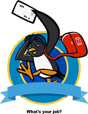 동물 직업 캐릭터 배너 리본 가방 일러스트 홍보캐릭터 조류 편지봉투 프레임 틀 사람없음 끈 편지 우편물 우체부 배송 제비 일러캐릭터 AI파일 잡화 봉투 파일형식 벡터