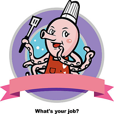 직업 캐릭터 모자 배너 리본 일러스트 홍보캐릭터 주방용품 연체동물 프레임 가위 직업캐릭터 틀 미소 웃음 사람없음 요식업 식당 요리사 앞치마 바다동물 수중동물 끈 해산물 뒤집개 문어 일러캐릭터 AI파일 동물 잡화 산업 바다 생활용품 문구용품 무척추동물 표정 상점 파일형식 벡터