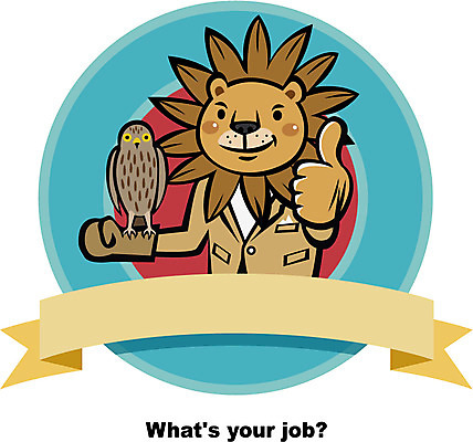 동물 직업 캐릭터 배너 리본 포즈 일러스트 포유류 조류 프레임 직업캐릭터 틀 손짓 사람없음 끈 최고 전문직 사자 동물조련사 조련사 채찍 일러캐릭터 AI파일 모션 파일형식 벡터