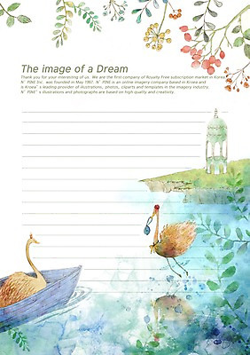 PSD 식물 동물 템플릿 건축물 꽃 호수 선 줄 시계 잎 상상 조류 문구용품 프레임 틀 사람없음 건물 판타지 공백 궁전 꿈 연못 편지 편지지 레터폼 백조 선박 이미지템플릿 건축 고건축 수상교통 오브젝트 파일형식