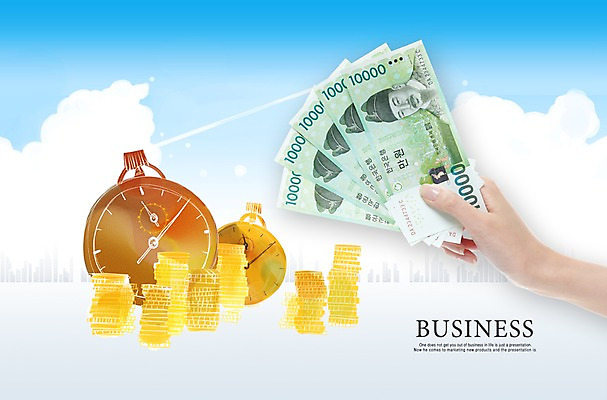 PSD 구름 편집이미지 손 지폐 돈 비즈니스 하늘 한명 사람 손짓 신체부위 동전 만원 이미지편집 자연요소 1 모션 재산 파일형식