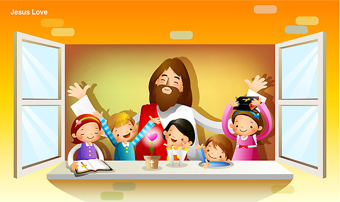 식물 여자 남자 행복 기독교 종교 화분 어린이 백그라운드 일러스트 창문 미소 웃음 사람 소녀 소년 여러명 성인 책 믿음 성경 희망 예수 국내일러스트 AI파일 감정 다수 종교용품 표정 신_종교 파일형식 벡터