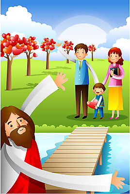 나무 식물 구름 여자 남자 딸 행복 기독교 종교 아들 어린이 백그라운드 일러스트 가족 엄마 미소 웃음 사람 소녀 소년 잔디 여러명 성인 책 부모 믿음 성경 희망 자녀 예수 아빠 성자 가교 국내일러스트 AI파일 자연요소 건축물 감정 다수 종교용품 관계 표정 신_종교 파일형식 벡터