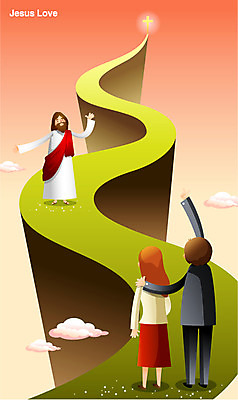 구름 여자 남자 행복 기독교 종교 길 백그라운드 십자가 일러스트 미소 웃음 사람 여러명 성인 믿음 희망 예수 천국 성인만 국내일러스트 AI파일 자연요소 감정 다수 표정 신_종교 파일형식 벡터