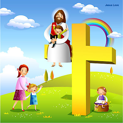 나무 식물 구름 여자 남자 행복 기독교 종교 어린이 백그라운드 십자가 무지개 일러스트 미소 웃음 사람 소녀 소년 잔디 여러명 성인 책 믿음 성경 희망 예수 국내일러스트 AI파일 자연요소 감정 다수 종교용품 표정 신_종교 파일형식 벡터