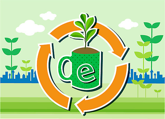 식물 구름 캠페인 일러스트 빌딩 사람없음 건물 새싹 자연보호 환경 그린캠페인 재활용 머그컵 그린에너지 보호 환경보전 에코 친환경 순환 순환에너지 국내일러스트 AI파일 자연요소 건축물 컨셉 모션 자연 컵 에너지 사회이슈 파일형식 벡터