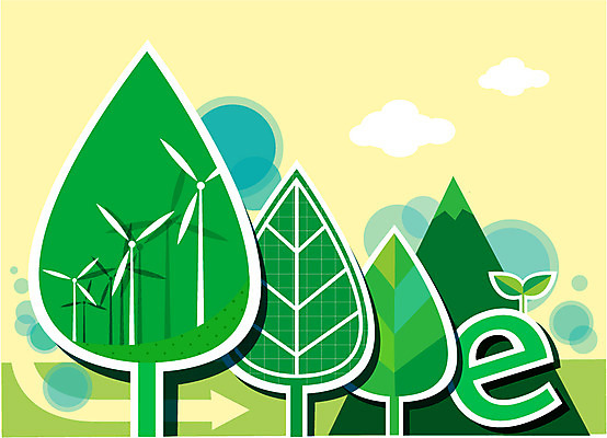 나무 식물 구름 캠페인 일러스트 사람없음 새싹 자연보호 환경 그린캠페인 물방울무늬 에너지 원형 그린에너지 풍력에너지 보호 환경보전 에코 친환경 풍력기 국내일러스트 AI파일 자연요소 도형 컨셉 무늬 자연 사회이슈 파일형식 벡터