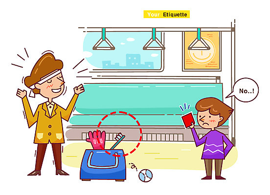 전신 남자 어린이 의자 가방 일러스트 대중교통 손잡이 경고 서기 사람 소년 성인 두명 판매 예절 찡그림 전철 오브젝트 공공예절 공공장소 매너 레드카드 남자만 국내일러스트 AI파일 잡화 육상교통 교통수단 가구 모션 표정 장소 카드_놀이용품 파일형식 벡터