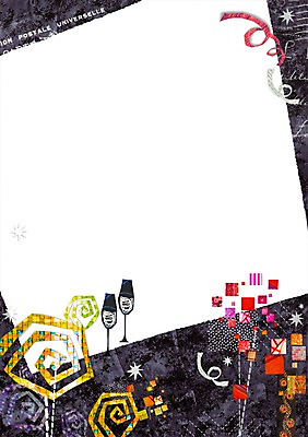 모양 PSD 문양 배너 액자 백그라운드 무늬 패턴 와인잔 일러스트 잔 프레임 폭죽 불꽃놀이 틀 이벤트 사람없음 컵 빛 파티 축제 국내일러스트 식기 술잔 놀이 파일형식