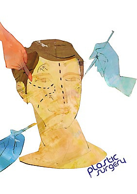 PSD 라이프스타일 남자 얼굴 맨라이프 일러스트 주사기 한명 사람 상반신 성인 라이프 신체부위 뷰티 머리 변화 칼 성형수술 메스 수술매스 남자한명만 성인남자만 국내일러스트 1 컨셉 의료기기 생활 수술 수술도구 남자만 성인만 파일형식