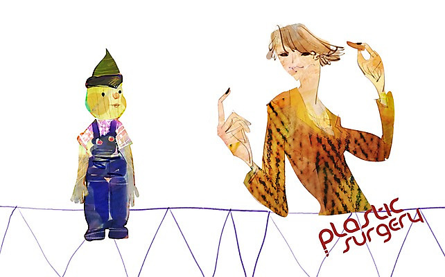 PSD 우먼라이프 라이프스타일 여자 일러스트 한명 미소 웃음 사람 상반신 성인 라이프 신체부위 뷰티 변화 성형수술 코 피노키오 여자만 여자한명만 성인여자만 성인만 국내일러스트 1 컨셉 동화 표정 생활 수술 파일형식