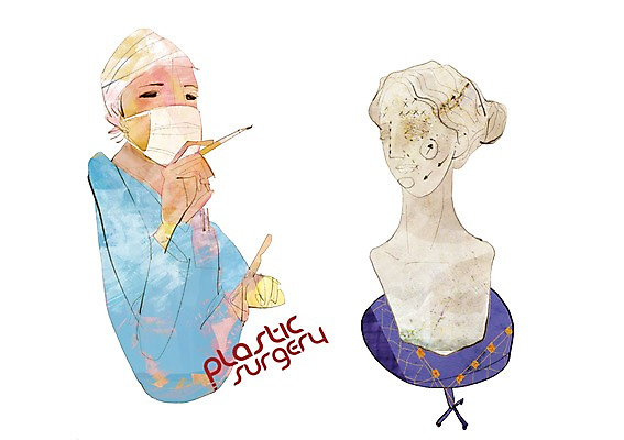 PSD 우먼라이프 라이프스타일 여자 조각 일러스트 마스크 한명 사람 성인 라이프 조각상 뷰티 의사 변화 칼 성형수술 수술복 여의사 메스 수술매스 조각_조소 여자만 여자한명만 성인여자만 성인만 국내일러스트 1 컨셉 생활 조형물 의료진 가운 수술 수술도구 조소 파일형식