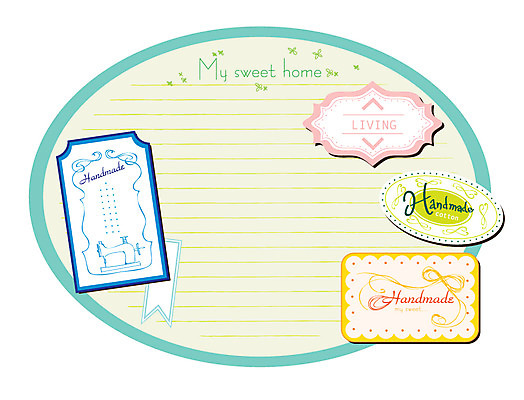 알파벳 영어 리본 선 줄 스티커 거실 일러스트 사람없음 꼬리표 라벨 물방울무늬 줄무늬 메모지 끈 원형 편지 재봉틀 편지지 리빙 핸드메이드 국내일러스트 AI파일 도형 문자 무늬 프레임 사무용품 파일형식 벡터