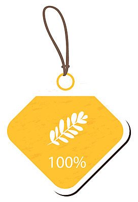 식물 컬러 스티커 잎 일러스트 사람없음 노란색 꼬리표 라벨 끈 퍼센트 심볼 매듭 북마크 국내일러스트 AI파일 프레임 특수기호 파일형식 벡터