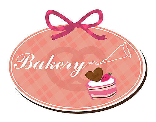 문양 알파벳 영어 리본 빵 스티커 무늬 일러스트 사람없음 꼬리표 라벨 케이크 빵집 끈 조각케이크 심볼 체크무늬 매듭 제빵 국내일러스트 AI파일 문자 음식 디저트 프레임 제과제빵 상점 파일형식 벡터