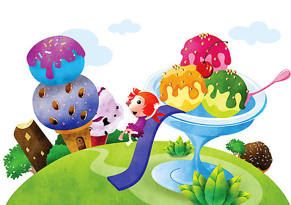 전신 PSD 나무 식물 구름 계절 여자 어린이 백그라운드 과일 일러스트 디저트 수저 한명 미소 웃음 풍경 소녀 여름 숟가락 풀 체리 미끄럼틀 숲 언덕 화단 콘아이스크림 소프트아이스크림 아이스바 여자만 여자한명만 어린이만 소녀만 소녀한명만 국내일러스트 자연요소 1 식기 음식 아이스크림 표정 사람 놀이기구 파일형식