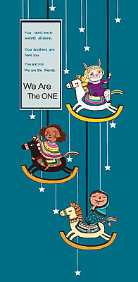 전신 PSD 외국인 동물 여자 남자 별 어린이 일러스트 함께함 미소 웃음 사람 앉기 소녀 소년 여러명 말_동물 목마 놀이기구 다문화 어린이세상 다인종 회전목마 소통 어린이만 국내일러스트 자연요소 다수 컨셉 포유류 모션 표정 인종 사회이슈 파일형식