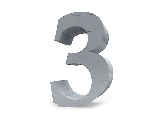 PSD 편집이미지 문자 기호 컬러 글꼴 3 사람없음 그래픽 숫자 3D소스 3D 회색 삼 입체 아라비아숫자 편집소스 편집3D 채소 디지털합성 파일형식