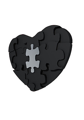 모양 PSD 편집이미지 컬러 조각 놀이 사람없음 그래픽 장난감 3D소스 3D 놀이용품 검은색 게임 하트 퍼즐 게임용품 입체 오브젝트 맞추기 편집소스 편집3D 모션 디지털합성 파일형식