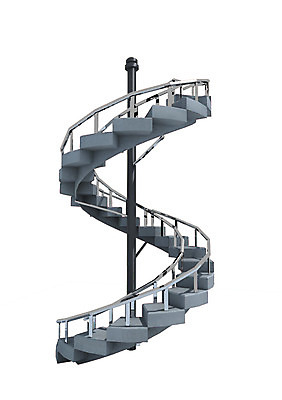 PSD 편집이미지 시설물 건축물 건축 난간 나선형 나선형계단 손잡이 사람없음 그래픽 3D소스 3D 계단 기둥 원형 입체 원형계단 편집소스 편집3D 도형 무늬 디지털합성 파일형식