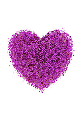 모양 PSD 식물 편집이미지 꽃 화초 분홍색 컬러 사람없음 그래픽 3D소스 3D 하트 입체 편집소스 편집3D 디지털합성 파일형식