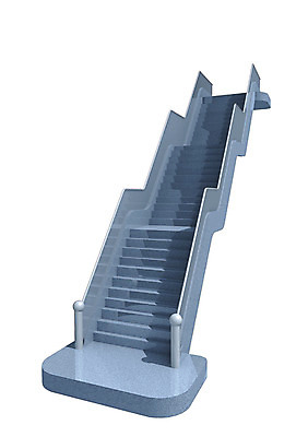 PSD 편집이미지 시설물 건축물 건축 난간 손잡이 사람없음 그래픽 3D소스 3D 계단 원근감 입체 오르막 편집소스 편집3D 뷰포인트 디지털합성 파일형식