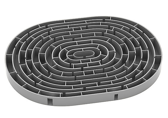 PSD 편집이미지 길 출입구 사람없음 그래픽 3D소스 3D 원형 입체 미로 길찾기 타원형 미로찾기 복잡 어려움 편집소스 편집3D 도형 컨셉 디지털합성 파일형식